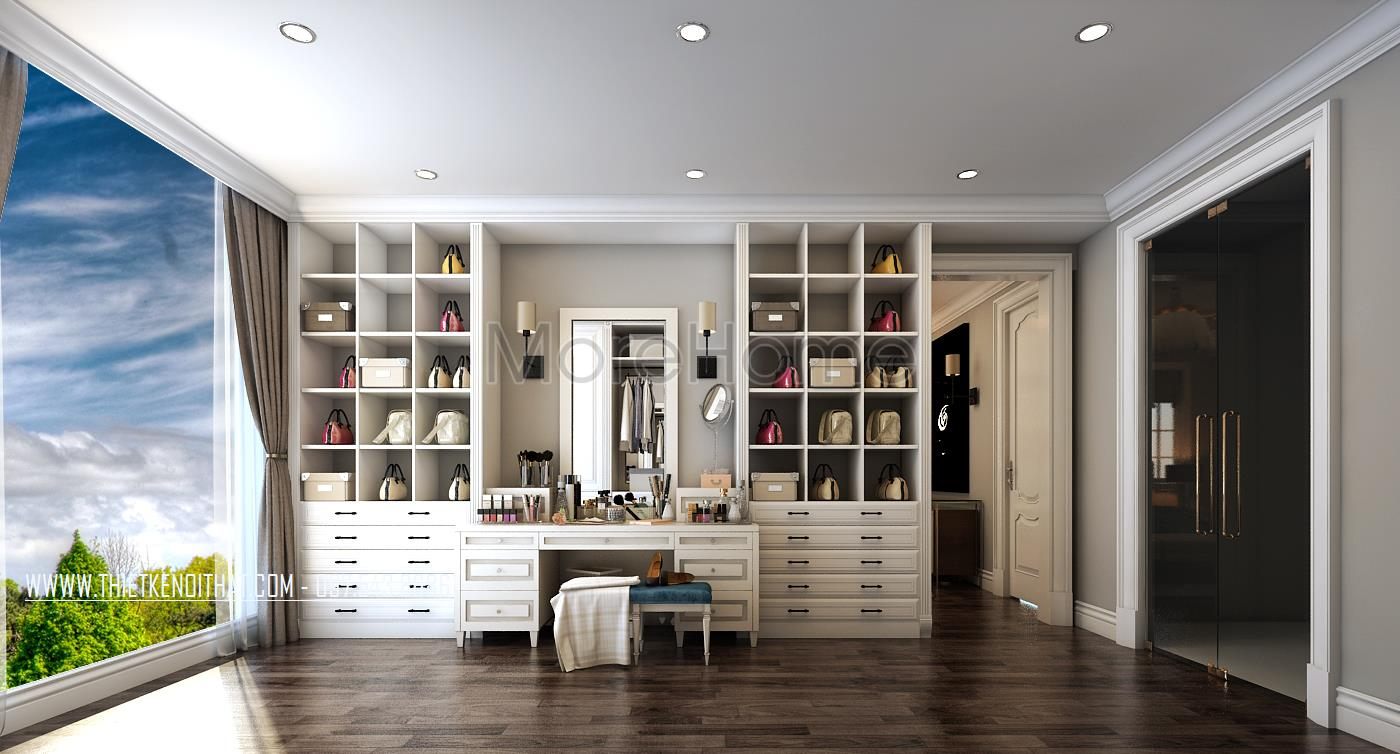 Thiết kế nội thất biệt thự Vinhomes Riverside Long Biên Hà Nội